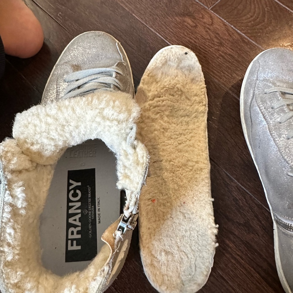 Golden Goose Francy- Great Neutral Hightop! Size 40 - Picture 6 of 11